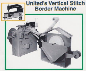 United's Verticle Stitch Border Machine